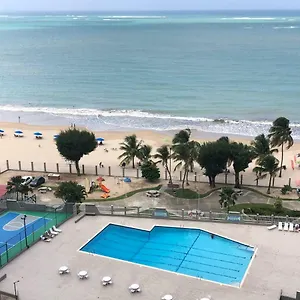Beach Front Beach View 1 Bedroom 2bathroom Coral Beach Apt , San Juan Puerto Rico